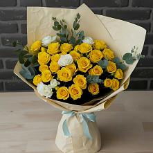 Букет цветов из:  Розы в Долинске