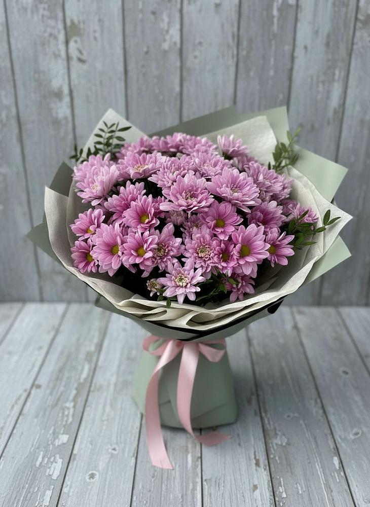 Букет цветов из: Хризантемы в Долинске