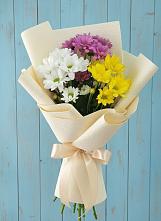 Букет цветов из:  Хризантемы #REPLACE_PRED# Долинске