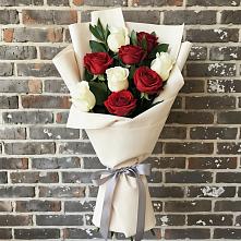 Букет цветов из:  Розы #REPLACE_PRED# Долинске