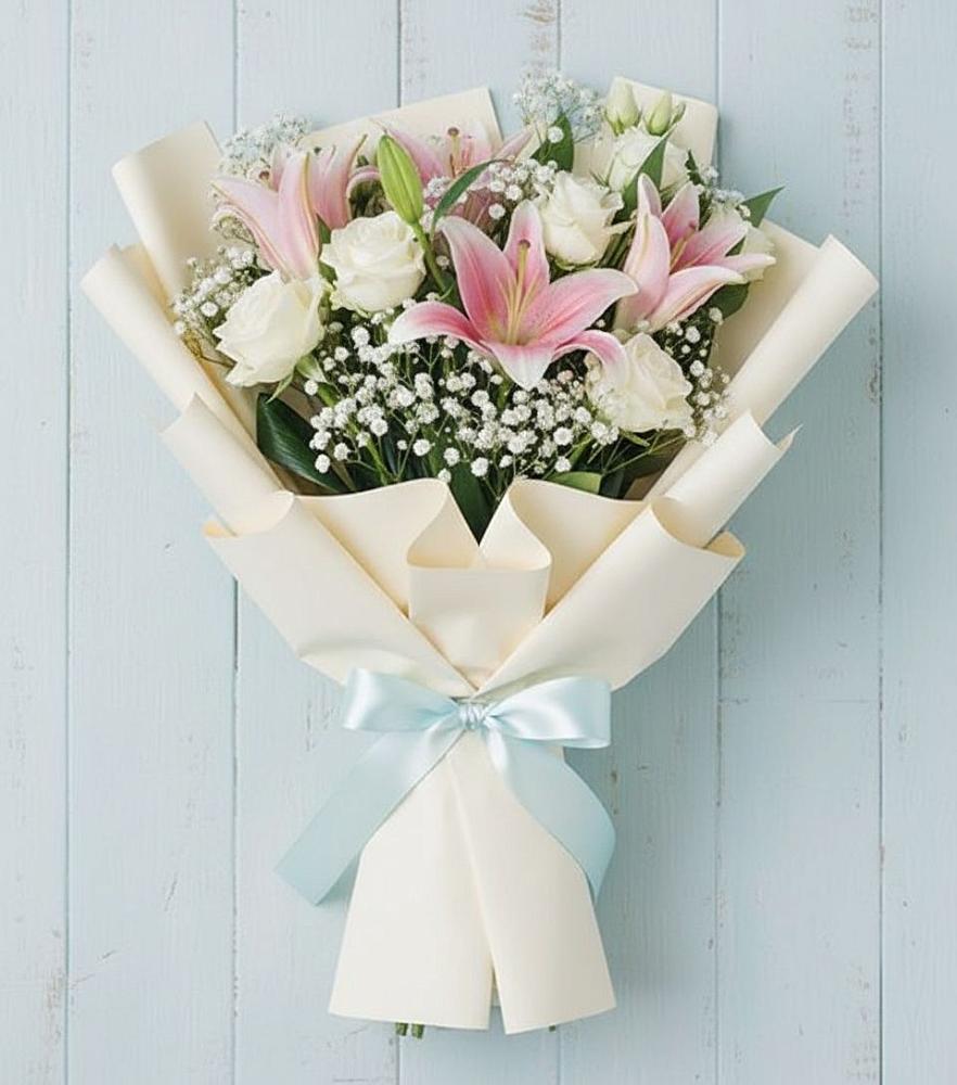 Букет цветов из: Лилии в Долинске