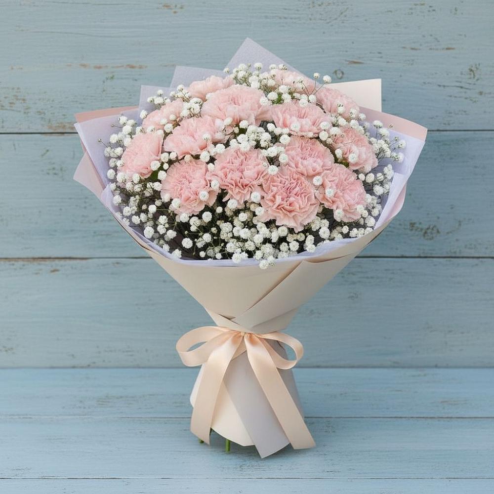 Букет цветов из: Гвоздики в Долинске