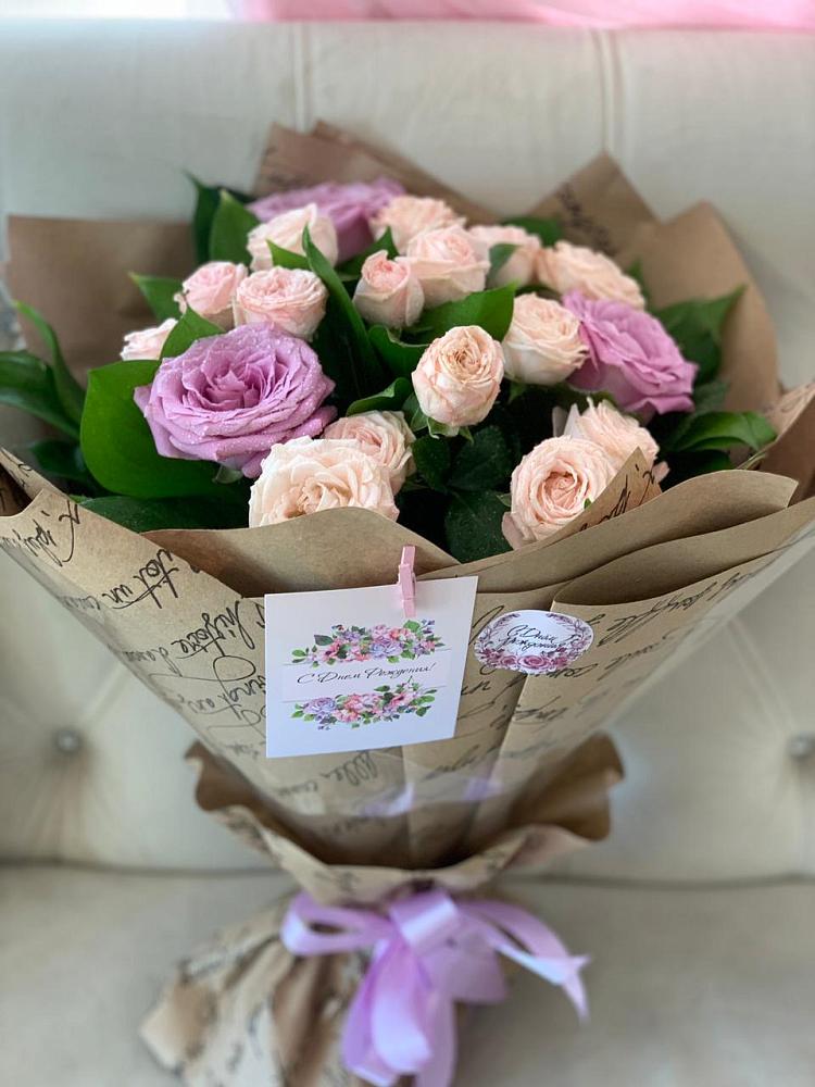 Букет цветов из: Розы в Долинске