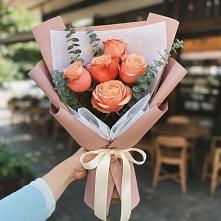 Букет цветов из:  Розы в Долинске