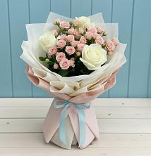 Букет цветов из:  Розы в Долинске