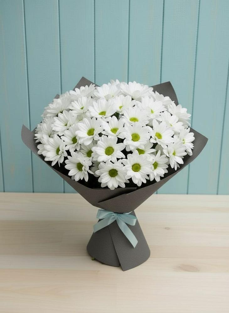 Букет цветов из: Хризантемы в Долинске