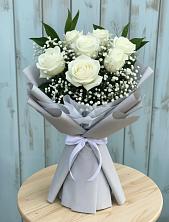 Букет цветов из:  Розы в Долинске
