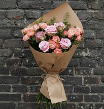 Букет цветов из:  Розы в Долинске