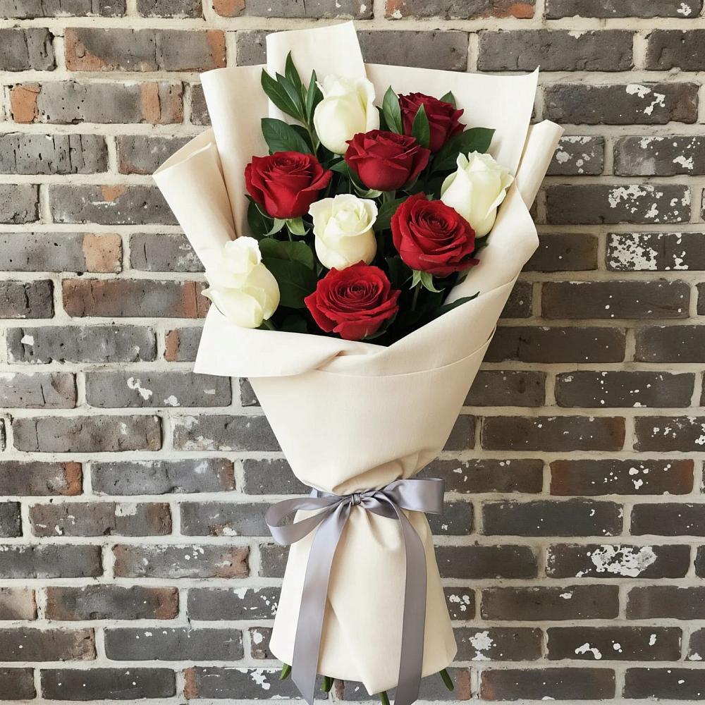 Букет цветов из: Розы в Долинске