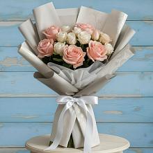 Букет цветов из:  Розы в Долинске