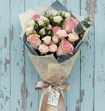 Букет цветов из:  Розы в Долинске