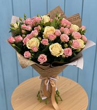Букет цветов из:  Розы в Долинске
