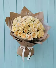 Букет Кремовое облако в Долинске