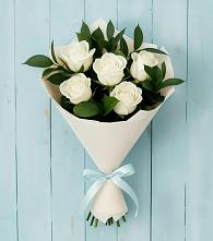 Букет цветов из:  Розы в Долинске
