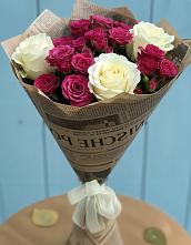 Букет цветов из:  Розы в Долинске