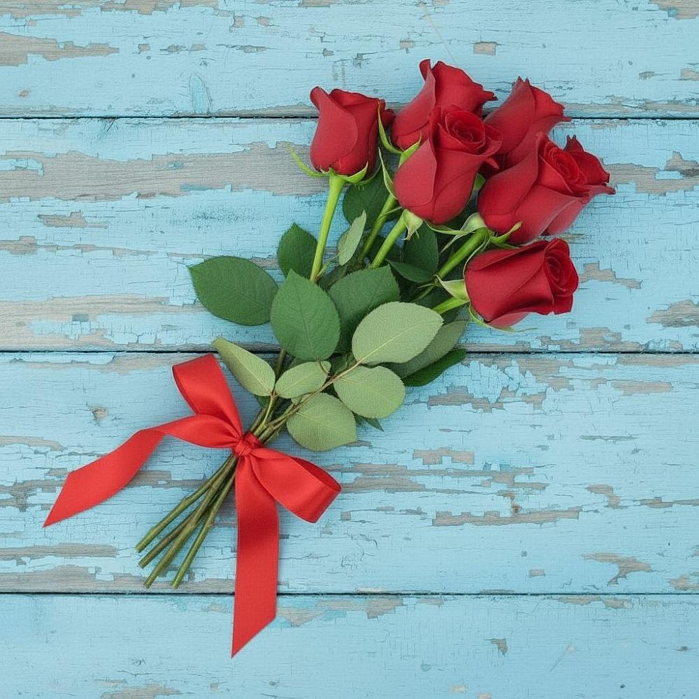 Букет Красные розы в Долинске