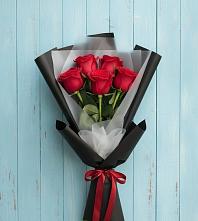 Букет цветов из:  Розы в Долинске