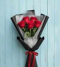 Букет цветов из:  Розы в Долинске