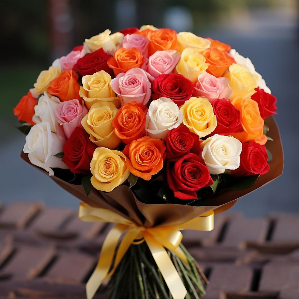 Букет Яркое начало в Долинске