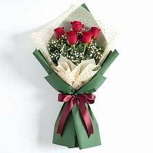Букет цветов из:  Розы в Долинске