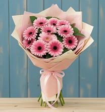 Букет цветов из:  Герберы в Долинске